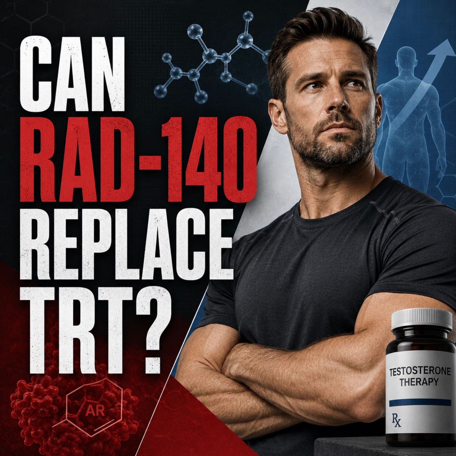 Does Testolone RAD-140 Replace Testosterone Therapy?